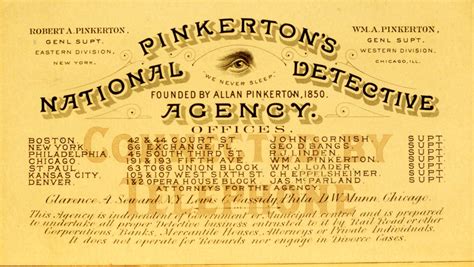 pinkerton's national detective.agency metal box|pinkerton national detective agency circular.